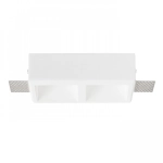 QUO SQ II wpuszczana gipsowa 230V GU10 2x35W R13126 Rendl light studio ---- wysyłka 24H -----