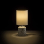 CAMINO stołowa z abażurem biała decor teraco 230V LED E27 15W R13294 Rendl light studio