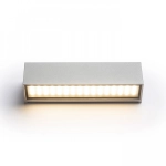 CAMARGUE ścienna srebrno-szara szkło satynowe 230V LED 6W IP65 3000K R13527 Rendl light studio