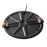 BJORK R 20 wpuszczana czarna 230V LED 18W 3000K R13587 Rendl light studio