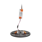 BJORK R 20 wpuszczana czarna 230V LED 18W 3000K R13587 Rendl light studio