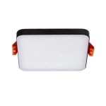 BJORK SQ 9 wpuszczana czarna 230V LED 6W 3000K R13589 Rendl light studio