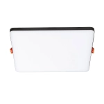 BJORK SQ 20 wpuszczana czarna 230V LED 18W 3000K R13591 Rendl light studio