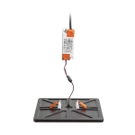 BJORK SQ 20 wpuszczana czarna 230V LED 18W 3000K R13591 Rendl light studio