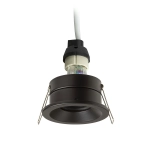 BELLA GU10 wpuszczana czarna 230V LED GU10 15W IP65 R13599 Rendl light studio