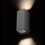 DESMOND II ścienna antracyt 230V GU10 2x35W IP44 R13611 Rendl light studio