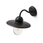 kinkiecik.pl Kinkiet BEACON wall black textured glass 230V E27 60W IP44 R13614 Rendl light studio