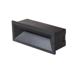 RAGG wpuszczana czarna 230V LED 12W IP65 3000K R13621 Rendl light studio
