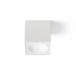 SENZA SQ sufitowa biała szkło przezroczyste 230V LED 6W IP65 3000K R13624 Rendl light studio