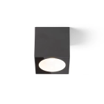 SENZA SQ sufitowa antracyt szkło przezroczyste 230V LED 6W IP65 3000K R13625 Rendl light studio