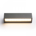 CAMARGUE ścienna antracyt szkło satynowe 230V LED 6W IP65 3000K R13641 Rendl light studio