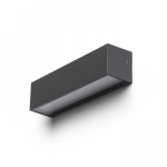 CAMARGUE ścienna antracyt szkło satynowe 230V LED 6W IP65 3000K R13641 Rendl light studio