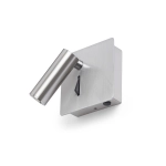 MIG ścienna nikiel mat 230V LED 3W 30° 3000K R13646 Rendl light studio