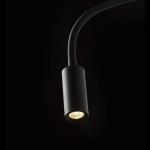 VALE ścienna czarna 230V LED 3W 30° 3000K R13648 Rendl light studio