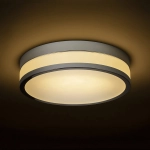 CIRA LED 35 sufitowa szkło opalowe/chrom 230V LED 24W IP44 3000K R13681 Rendl light studio