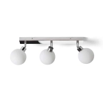 kinkiecik.pl BOLLY III natynkowa szkło opalowe/chrom 230V G9 LED 3x9W IP44 R13691 Rendl light studio