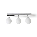 kinkiecik.pl BOLLY III natynkowa szkło opalowe/chrom 230V G9 LED 3x9W IP44 R13691 Rendl light studio