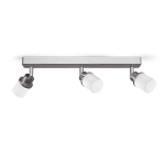 kinkiecik.pl LINN III natynkowa szkło opalowe/chrom 230V G9 LED 3x9W IP44 R13703 Rendl light studio