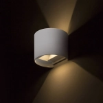 TITO R DIMM ścienna biała 230V LED 2x3W IP65 3000K R13736 Rendl light studio