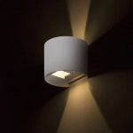 TITO R DIMM ścienna biała 230V LED 2x3W IP65 3000K R13736 Rendl light studio