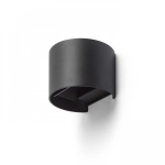 TITO R DIMM ścienna czarna 230V LED 2x3W IP65 3000K R13737 Rendl light studio