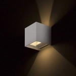 TITO SQ DIMM ścienna biała 230V LED 2x3W IP65 3000K R13738 Rendl light studio