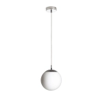 LUNA 20 wisząca szkło opalowe/chrom 230V LED E27 11W R13745 Rendl light studio