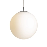 LUNA 30 wisząca szkło opalowe/chrom 230V LED E27 15W R13747 Rendl light studio