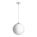 LUNA 30 wisząca szkło opalowe/chrom 230V LED E27 15W R13747 Rendl light studio