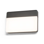 GAVIN ścienna antracyt akryl mleczny 230V LED 13W IP65 3000K R13756 Rendl light studio