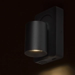 VOLTERA USB ścienna czarna 230V LED GU10 9W R13764 Rendl light studio