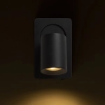 VOLTERA USB ścienna czarna 230V LED GU10 9W R13764 Rendl light studio