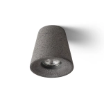 VOLCA sufitowa beton/decor ciemny granit 230V LED GU10 5W R13795 Rendl light studio