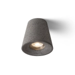 VOLCA sufitowa beton/decor ciemny granit 230V LED GU10 5W R13795 Rendl light studio