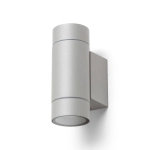 MIZZI NEW II ścienna srebrno-szara 230V LED GU10 2x8W IP65 R13797 Rendl light studio