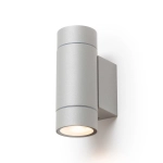MIZZI NEW II ścienna srebrno-szara 230V LED GU10 2x8W IP65 R13797 Rendl light studio