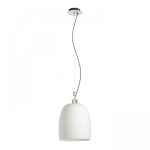 COROA NEW 28 wisząca szkło opalowe/chrom 230V LED E27 15W R13824 Rendl light studio