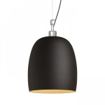 COROA NEW 28 wisząca czarna chrom 230V LED E27 15W R13825 Rendl light studio