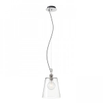 BABU NEW 22 wisząca szkło przezroczyste/chrom 230V LED E27 15W R13826 Rendl light studio