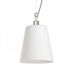 BABU NEW 22 wisząca szkło opalowe/chrom 230V LED E27 15W R13827 Rendl light studio