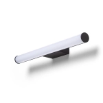 CASSAMBA 60 ścienna czarna akryl mleczny 230V LED 12W IP44 3000K 4000K R13888 Rendl light studio
