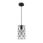 ILUSIA wisząca czarna 230V LED E27 15W R13892 Rendl light studio