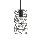 ILUSIA wisząca czarna 230V LED E27 15W R13892 Rendl light studio