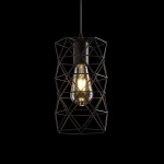 ILUSIA wisząca czarna 230V LED E27 15W R13892 Rendl light studio