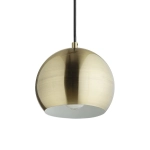 AGNETA wisząca mosiądz szczotkowana 230V LED E27 11W R13899 Rendl light studio
