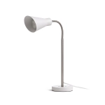 ANIKA stołowa biała matowa nikiel mat 230V LED E27 15W R13905 Rendl light studio
