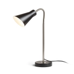 ANIKA stołowa czarna matowa nikiel mat 230V LED E27 15W R13906 Rendl light studio