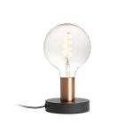 ALGOT stołowa czarna miedź szczotkowana 230V LED E27 15W R13907 Rendl light studio