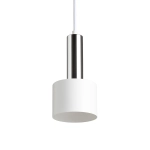 GIULIA 12 wisząca biała chrom 230V LED E27 11W R13908 Rendl light studio