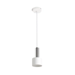 GIULIA 12 wisząca biała chrom 230V LED E27 11W R13908 Rendl light studio